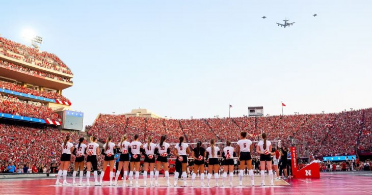 How (and why) Nebraska drew 92,003 to watch women&rsquo;s college volleyball