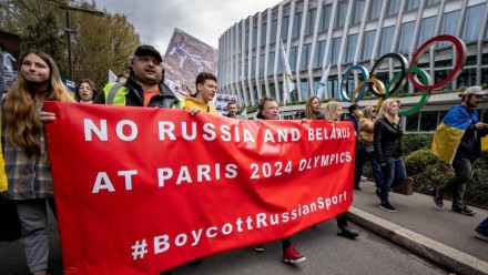 Olympic bans and boycotts go back a century