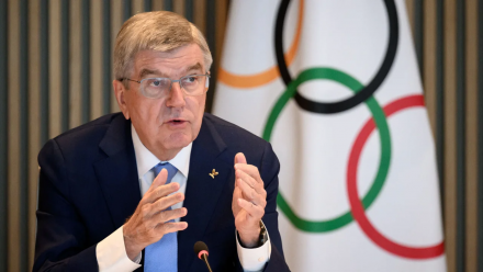 Bach message marks International Day of Sport for Development and Peace amid Russia crisis